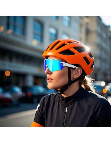 Gafas de sol deportivas AVV UV400 polarizadas para ciclismo