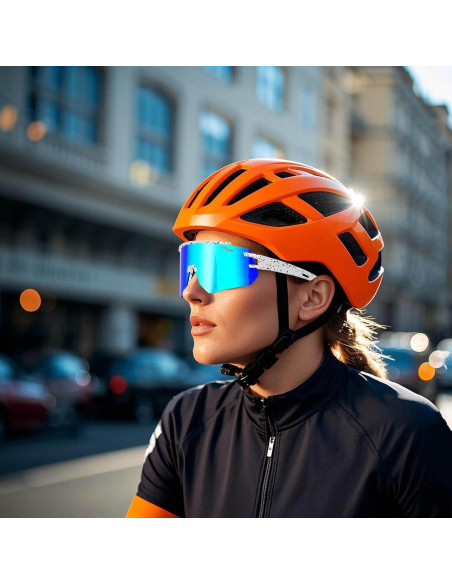 Gafas de sol deportivas AVV UV400 polarizadas para ciclismo
