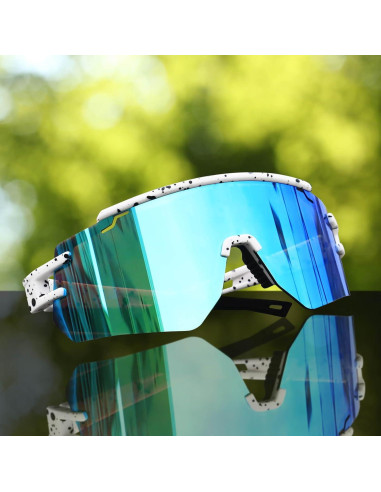 Gafas de sol deportivas AVV UV400 polarizadas para ciclismo