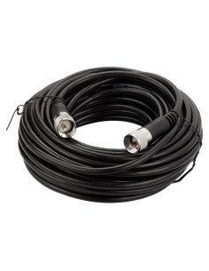 Cable Coaxial RG8X 15.24m UHF PL259 Macho a Macho RFAdapter