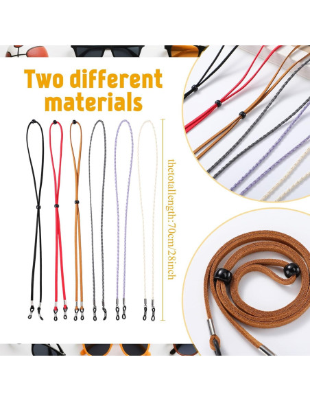 26 Piezas Accesorios para Gafas Tellegloww - Ganchos y Correas