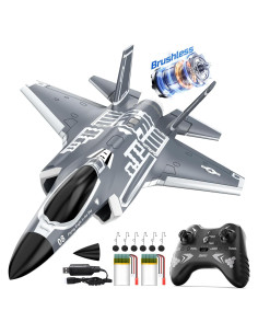 Avión RC DEERC F35 Sin Escobillas 32x9x43cm 0.68kg