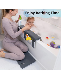 Juego de Almohadillas para Rodillas y Codos Cuddling Baby - Gris 2