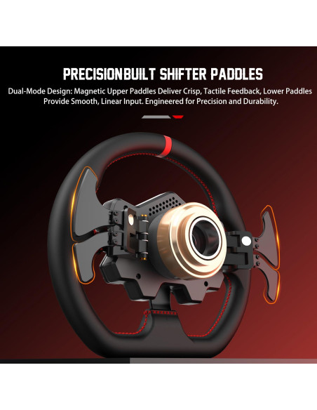 Volante de Carreras Gaming PXN W DS R2 - 11.4" (29 cm) RGB