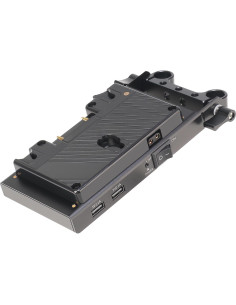 Placa de Batería Fotga Montaje Dorado 15mm con Salidas D-Tap 2