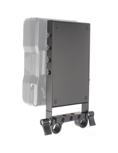 Placa de Batería Fotga Montaje Dorado 15mm con Salidas D-Tap