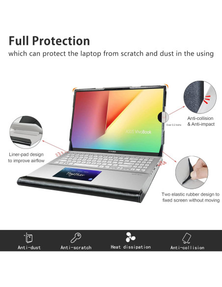 Funda Protectora Alapmk para Laptop 15.6" Asus y Lenovo