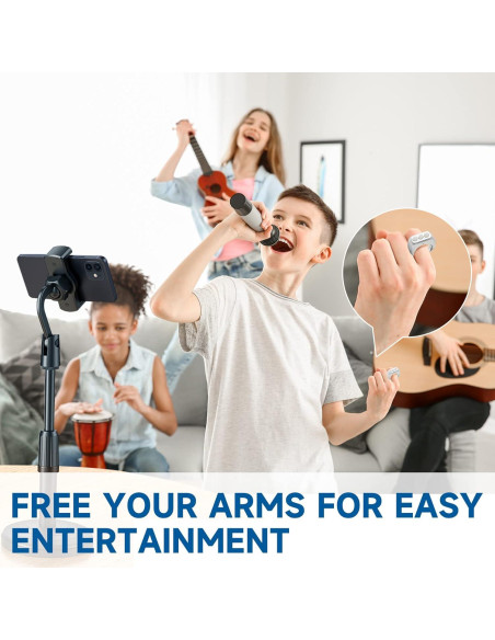 Anillo Control Remoto Bluetooth CKG para TikTok - Plata