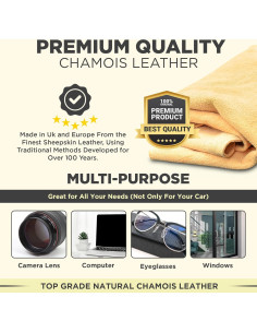 Chamois Natural Premium XamPro XP33 - 91.44x60.96 cm - Sin Rayas 2