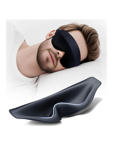 Máscara para dormir 3D Drembloo con espuma viscoelástica