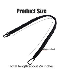 Lanyard de Paracord GYZC 61 cm Alta Resistencia para Llaves 2