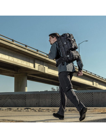 Mochila táctica MAXPEDITION Gyrfalcon 36L Negro con MOLLE