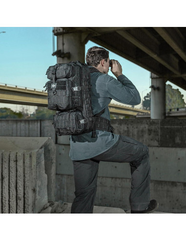 Mochila táctica MAXPEDITION Gyrfalcon 36L Negro con MOLLE