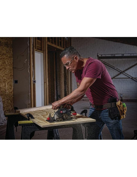 Sierra Circular Inalámbrica PORTER-CABLE 20V MAX 6-1/2"