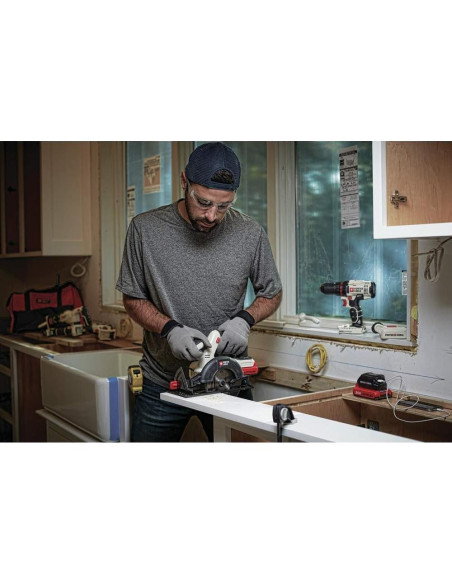 Sierra Circular Inalámbrica PORTER-CABLE 20V MAX 6-1/2"