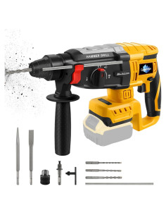 Martillo Perforador Inalámbrico Gpaentsn 20V Max 2.6J SDS-Plus