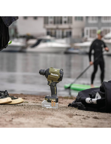 Cepillo Inflador Inalámbrico Makita ADSA01Z 18V LXT Verde Camo