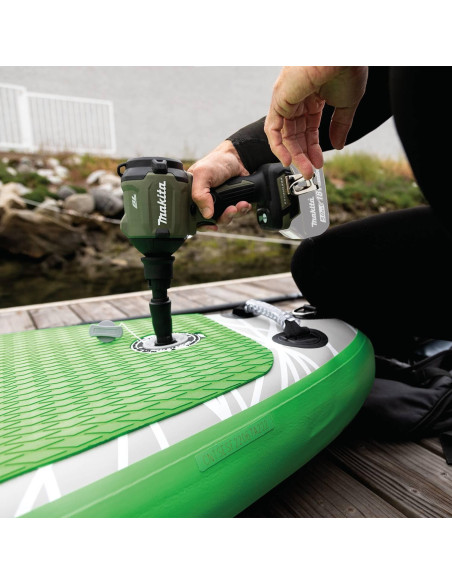 Cepillo Inflador Inalámbrico Makita ADSA01Z 18V LXT Verde Camo