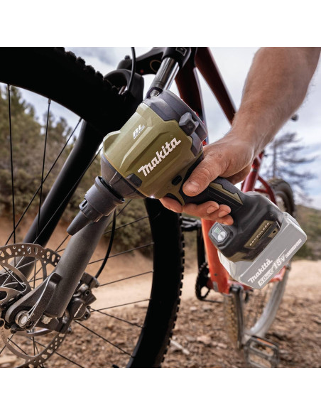 Cepillo Inflador Inalámbrico Makita ADSA01Z 18V LXT Verde Camo