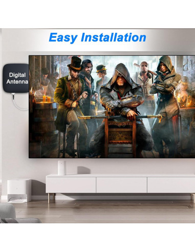 Cable Coaxial Digital MEIRIYFA 2m Tipo F Ángulo Recto 75 Ohm