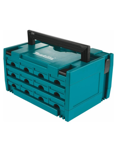 Cajón Interconectado Makita P-84327 con 12 Compartimentos