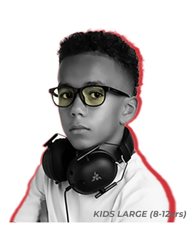 Gafas de luz azul GUNNAR Rush para niños 8-12 años - Lente clara