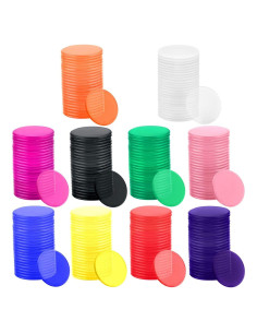 Fichas de Aprendizaje Coopay 200 Piezas 3.05 cm 10 Colores