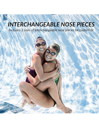 Gafas de Natación Antivaho Sporti -1.5D a -8.0D Unisex