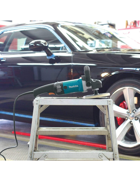 Pulidora Makita 9237C 1200W 3200 RPM 7" (17.78 cm) Azul