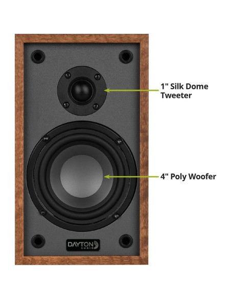 Altavoces de Estantería Dayton Audio Classic B40 Madera 4"