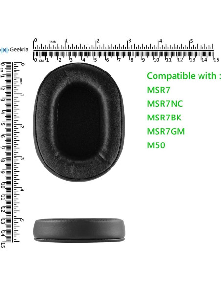 Almohadillas de Reemplazo Geekria para Auriculares Audio-Technica
