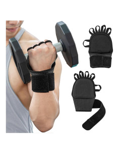 Guantes de Soporte para Muñeca NOWHYX con Pesas Ajustables
