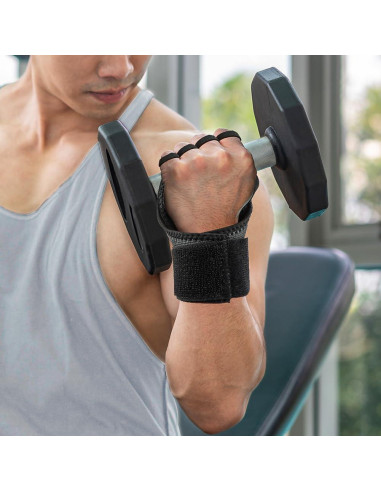 Guantes de Soporte para Muñeca NOWHYX con Pesas Ajustables