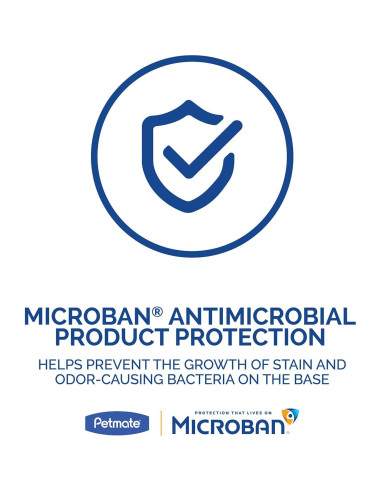 Fuente de Agua Fresh Flow Deluxe Petmate 1.42 L Lino Blanqueado