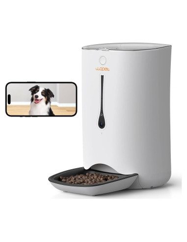 Dispensador Automático de Comida WOPET 7L con Cámara HD