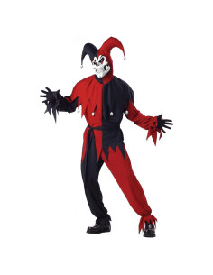 Disfraz de Bufón Malvado Adulto California Costumes XL