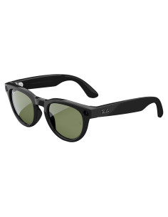 Gafas Meta Ray-Ban Headliner Negro Brillante G15 Verde