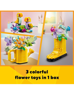 LEGO Creator 3 en 1 Flores en Maceta - 420 Piezas 2