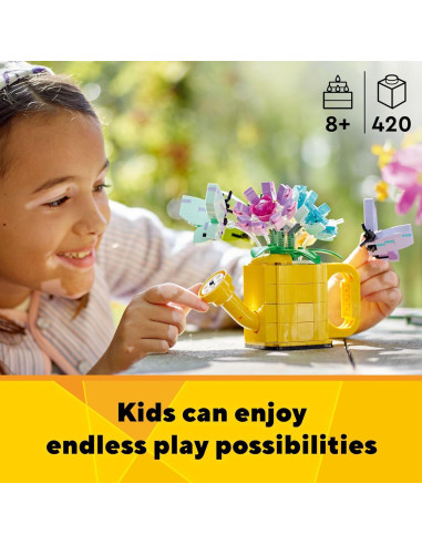 LEGO Creator 3 en 1 Flores en Maceta - 420 Piezas