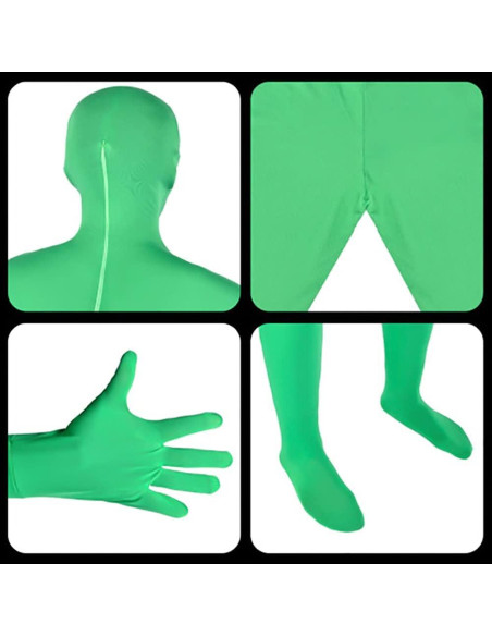 Traje Verde de Cuerpo Completo Andoer Unisex Adulto 160-180cm