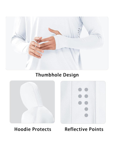 Sudadera con Capucha NORTHYARD UPF 50+ Hombre Ligera