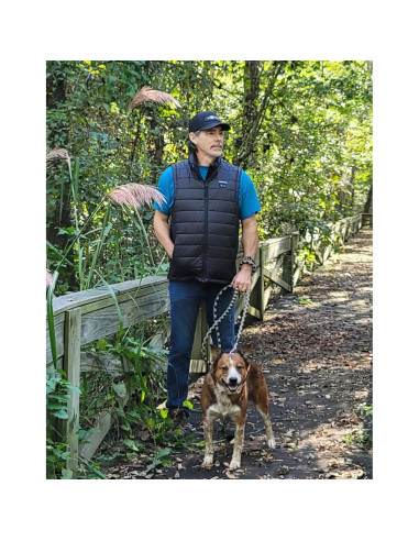 Chaleco Térmico KEMIMOTO Recargable para Hombres Negro