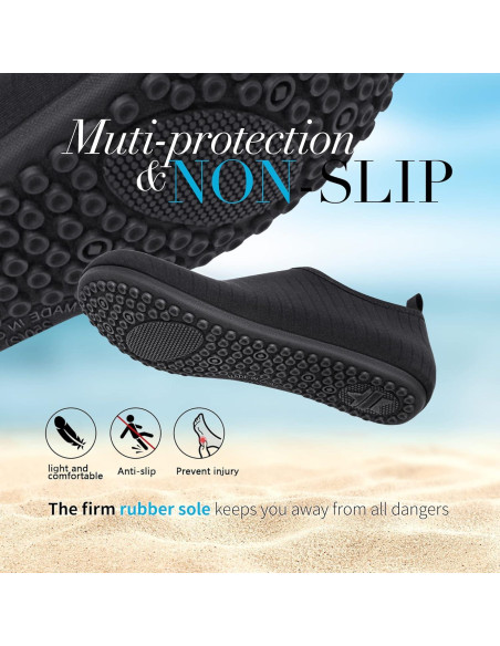 Zapatos de Agua Homitem Unisex Secado Rápido para Playa