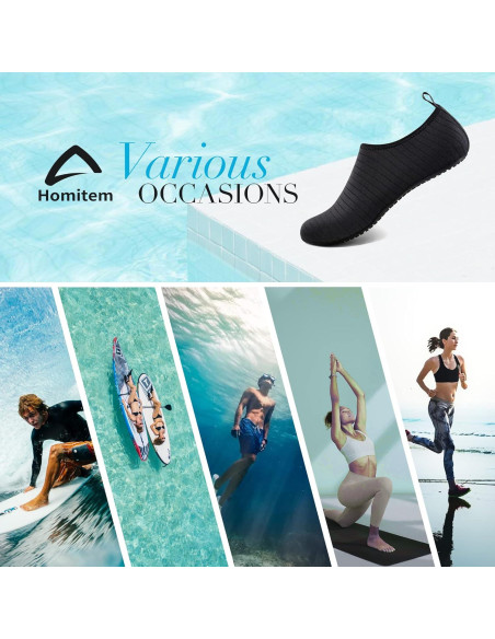 Zapatos de Agua Homitem Unisex Secado Rápido para Playa