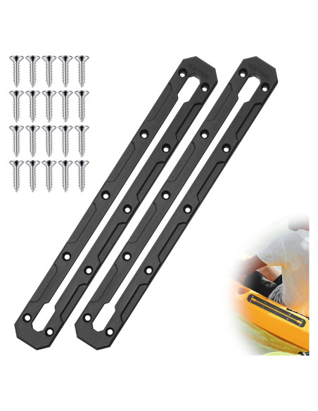 Riel de Kayak Omoojee 01 Accesorios Montaje Paquete de 2