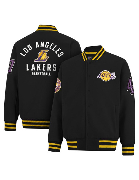 Chaqueta Varsity NBA Ultra Game Hombre 3XL Color Lakers