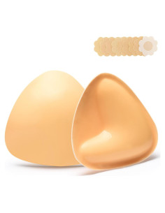 Almohadillas Push Up PRISSESA Doble Cara Amarillo 14.6x14.4 cm