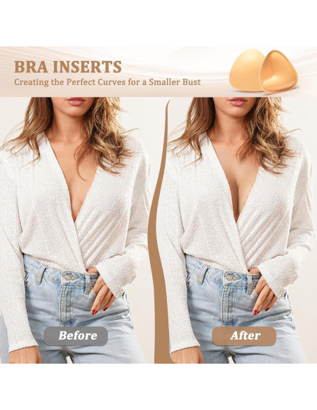 Almohadillas Push Up PRISSESA Doble Cara Amarillo 14.6x14.4 cm