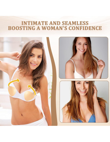 Almohadillas Push Up PRISSESA Doble Cara Amarillo 14.6x14.4 cm