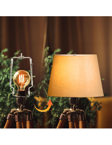 Soporte de Pantalla de Lámpara Mornajina 2Packs Ajustable